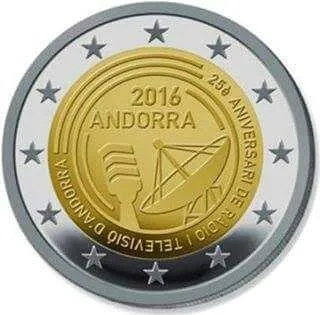 2016 - Pamätná minca Andorra 2€