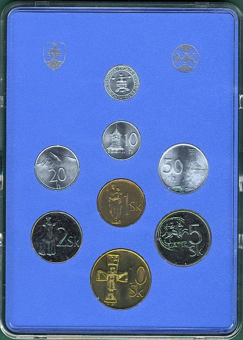 1993 Sada Slovenských mincí