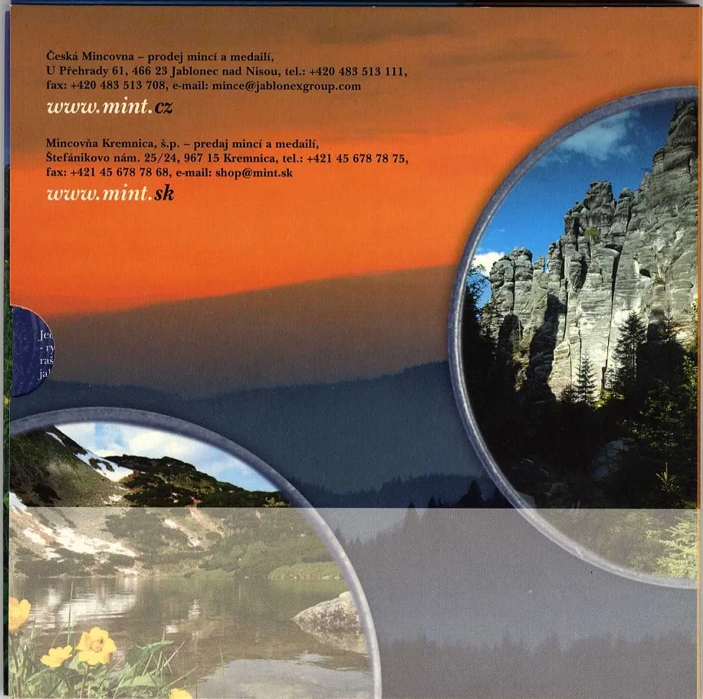 2007 Sada České a Slovenské mince