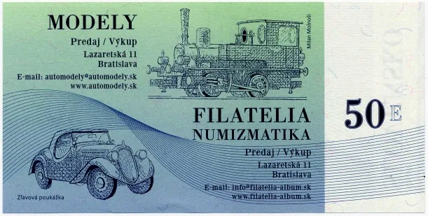 Darčeková poukážka v hodnote 50 €