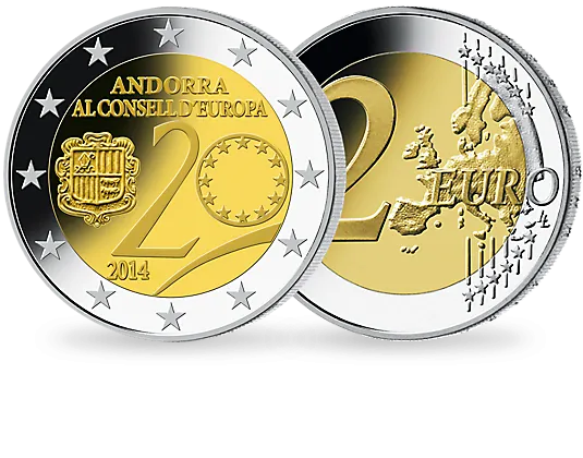 2014 - Pamätná minca Andorra 2€