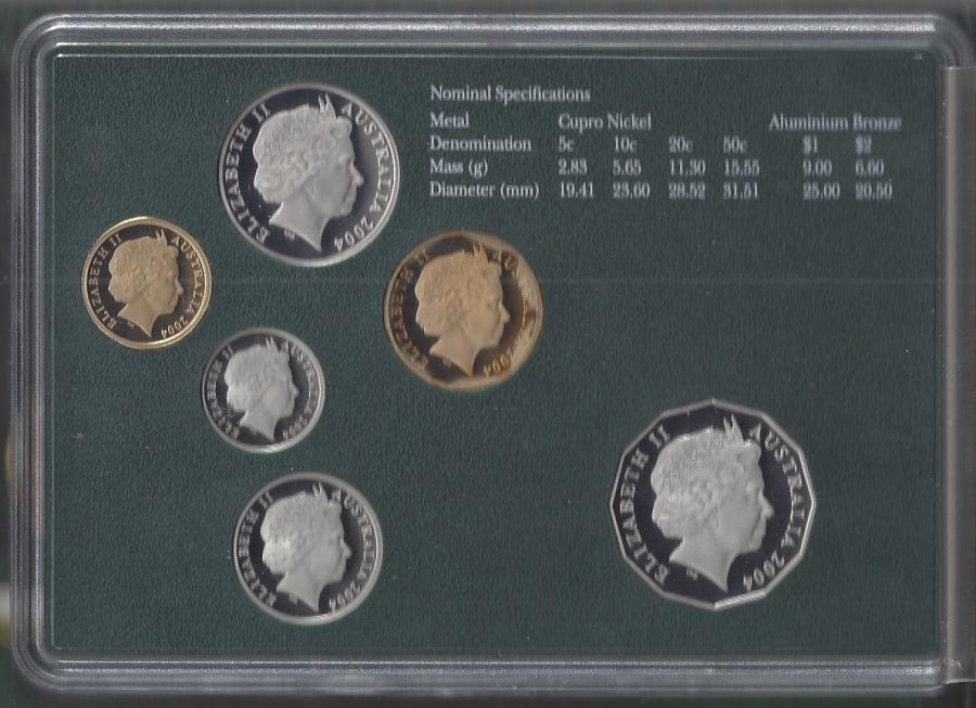 Austrália - proof set