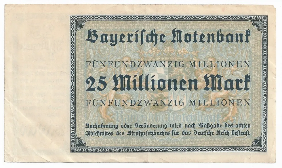 25 Millionen Mark - Nemecko