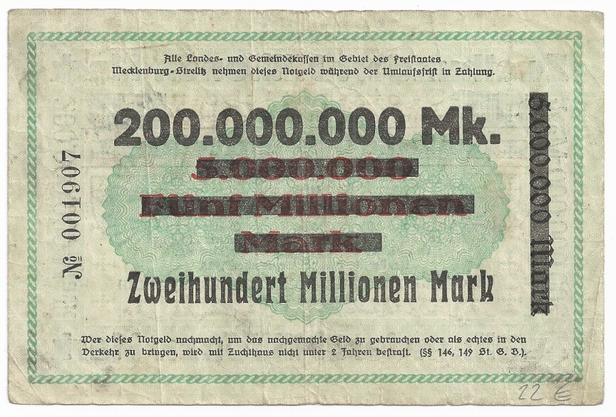 200 Millionen Mark - Nemecko