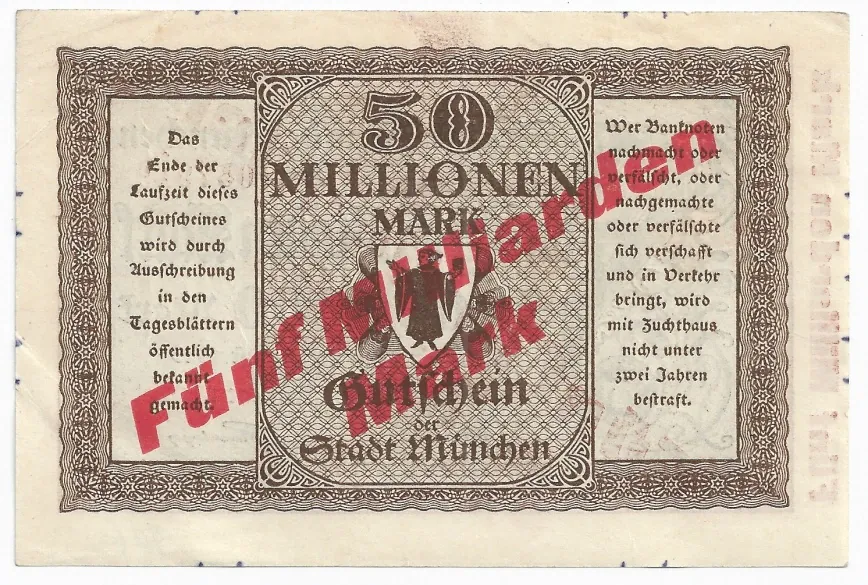 5 Milliarden Mark - Nemecko