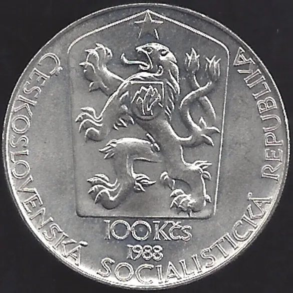 173/ 100 Kčs 1988 - ČSR