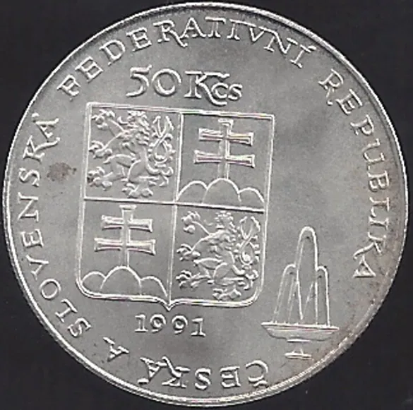 188/ 50 Kčs 1991- ČSR