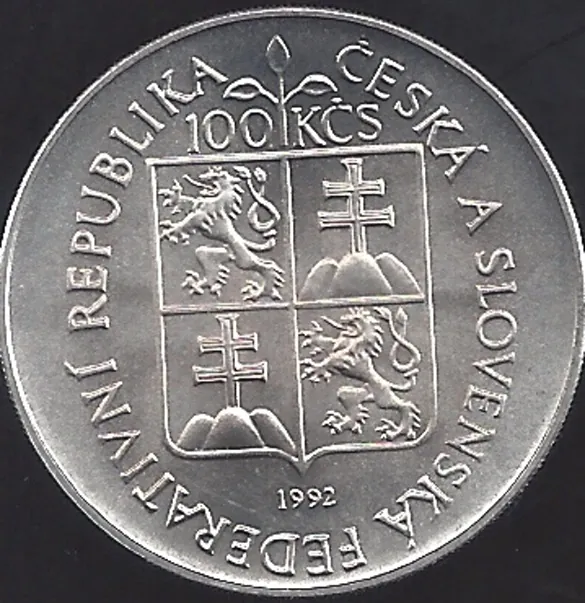 191/ 100 Kčs 1992- ČSR