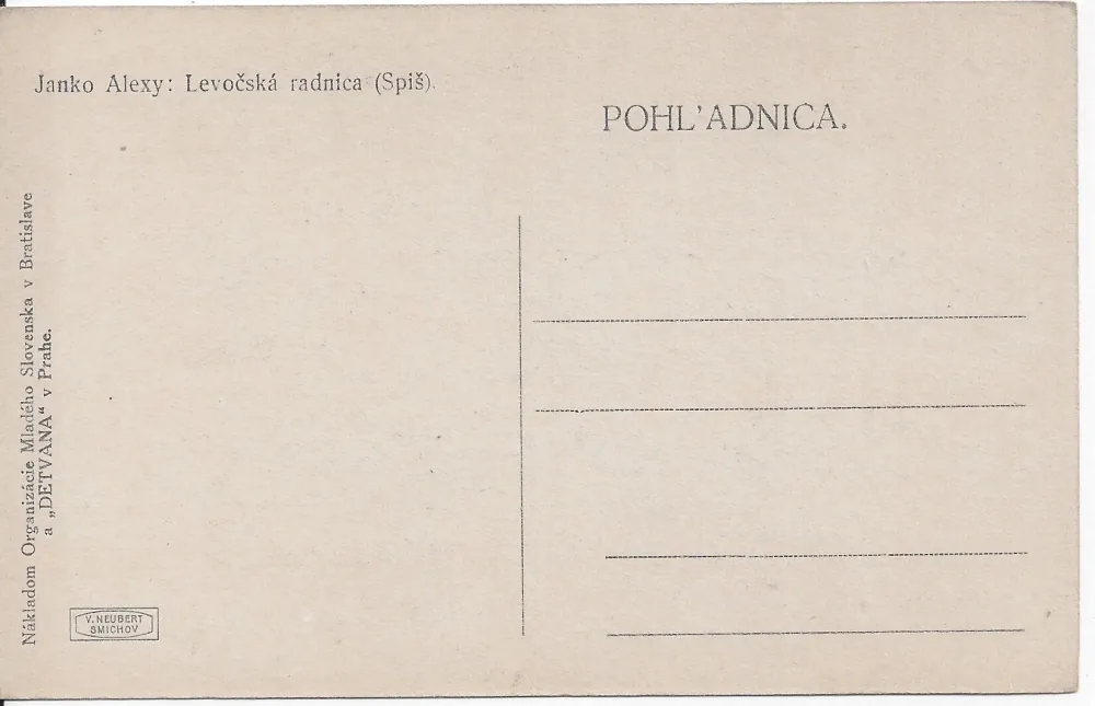 Janko Alexy: Levočska radnica