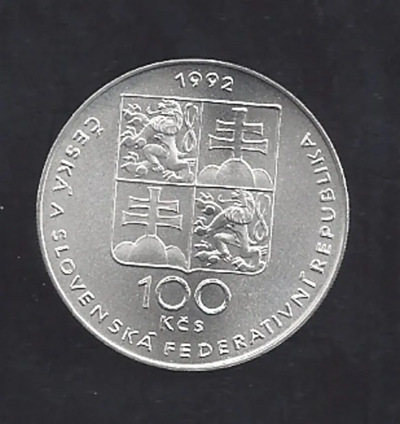 190/ 100 Kčs 1992 - ČSR