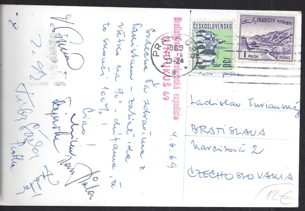 Expedicia v Pakistane r.1969