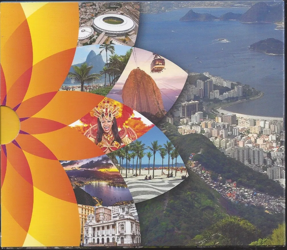 2016 Sada Slovenských Euro mincí Rio de Janeiro