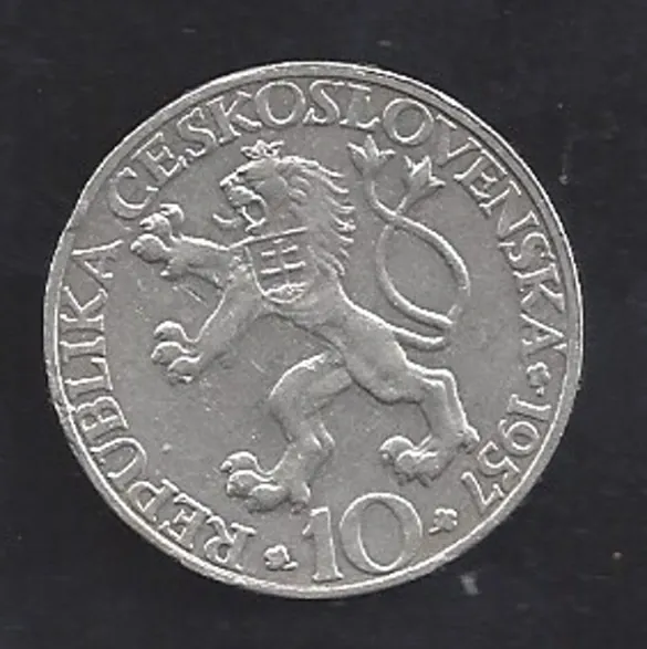 107/ 10 Kčs 1957 - ČSR