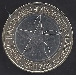 3 Euro Slovinsko 2008