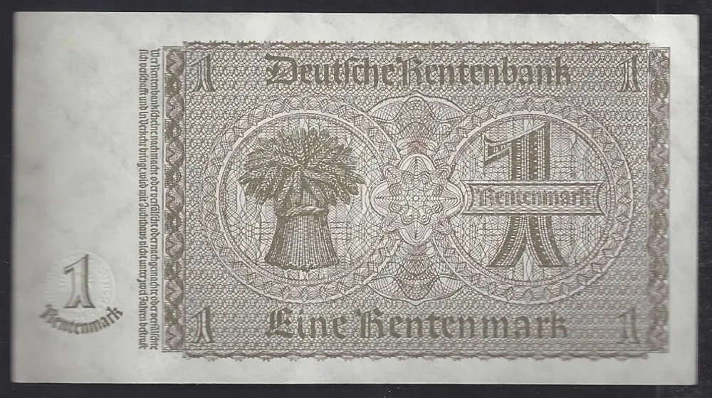 1 Rentenmark 1937