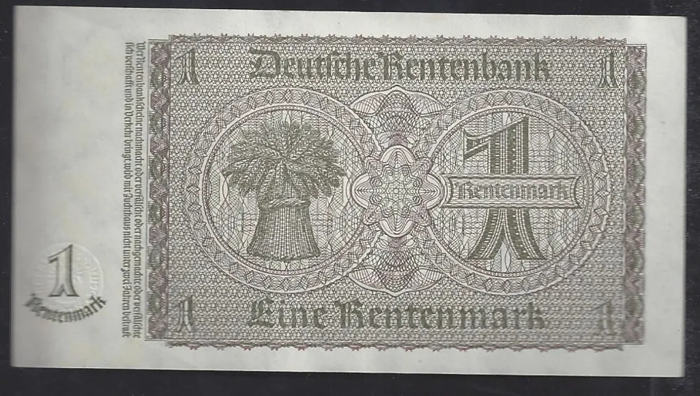 1 Rentenmark 1937